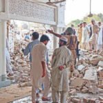 21 security personnel dead in blast at police line in pak