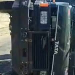 five bsf jawans injured after vehicle overturns on jammu srinagar national highway