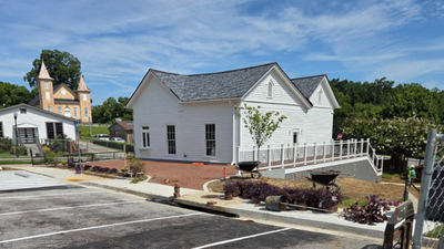 the nearly 500000 relocation and restoration effort has preserved the pre civil war structure which is now being prepared as a new location for bizarre coffee